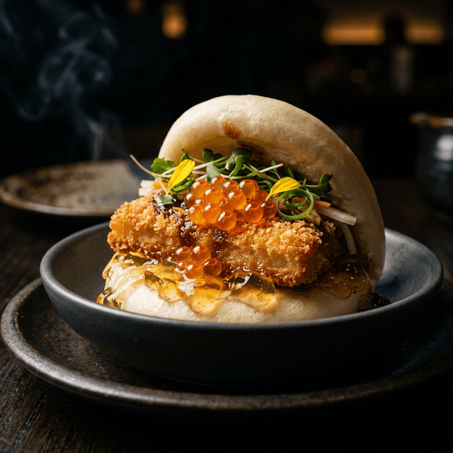 Fish Finger Bao