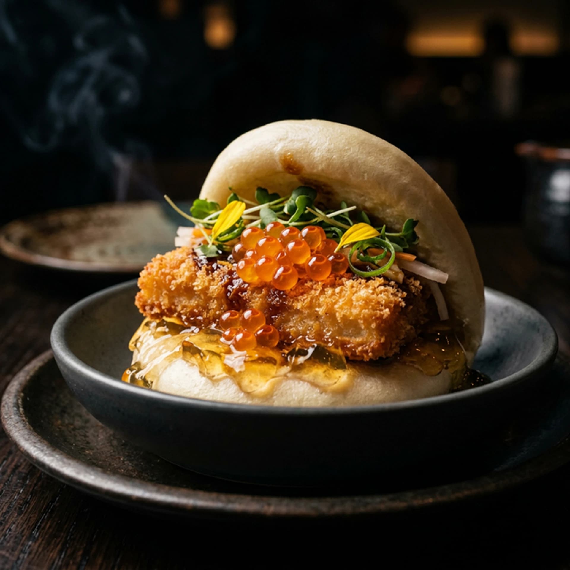 Fish Finger Bao